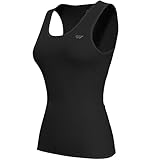 Lo.gas Fahrradtrikot Damen äRmellos,Radtrikot Atmungsaktiv Rennrad Trikot Fahrradshirt Mountainbike Frauen Sport Shirts FüR Damen Tank Top 4 Taschen Schwarz M