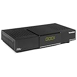 TechniSat HD-S 223 DVR - Kompakter HD-Satelliten Receiver mit USB-Aufnahmefunktion (Sat DVB-S2, HDTV, HDMI, USB Mediaplayer, Programmliste, Sleeptimer, 7-Tage EPG Unterstützung, Fernbedienung) schwarz