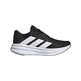 adidas Galaxy 7 Damen-Lauf-Sneaker, Schwarz/Weiß/Carbon, 11