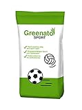 25kg Rasensamen Greenato Sport Sportrasen Sport- und Spielrasen Spiel Rasen Grassamen Rasensaat Gras