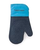 TUPPERWARE Silikon Ofenhandschuh Topflappen Topflappen in Blau