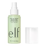 e.l.f. Stay All Night Micro-Fine Setting Mist, feuchtigkeitsspendendes & erfrischendes Makeup Setting Spray für 16 Stunden Tragezeit, Vegan & Tierversuchsfrei, 2,7 Fl Oz