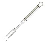 KitchenCraft Professional Fleisch-Serviergabel, Edelstahl, 25 cm