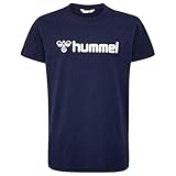 hummel Uni_Kids Hmlgo 2.0 Logo S/S Kids T-Shirt, Marine, 164 EU