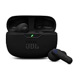 JBL Wave Beam 2, Kabellose Bluetooth-In-Ear-Kopfhörer mit Noise-Cancelling, 40 h Wiedergabezeit, Pure Bass Sound, Smart-Ambient-Technologie und Multipoint-Verbindung, Schwarz