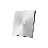 Asus ZenDrive U7M externer DVD-Brenner (für Apple MacBook & Windows PCs/Notebooks, inkl. 2x M-Disk Rohlingen, Brennsoftware & Nero Backup App, M-Disc Support, USB 2.0) silber