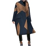 Damen-Mäntel Dicke Elegance Windjacke Modische Stilvoller Freizeitjacken Lange Ärmel Frauen Winterparka Thermo Warme Winterjacke Female Winter Casual Coats 70Er Jahre Outfit