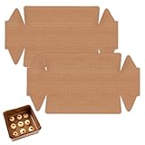 2-Blätter Backpapier Wiederverwendbar,Zuschnitte, Küche，Dauerbackfolie für Backofen，Antihaft，Brotbackform，Kastenform Dauerbackmatte,Hitzebeständige,Baking，Backfolie，Grillfolie，Backofenschutzfolie