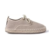 Mayoral - Espadrilles Schnürsenkel für Kinder, Leinen, Beige - 591_055, sandfarben, 31 EU