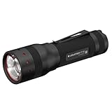 Ledlenser P7 SE LED Taschenlampe | Led Batterie Taschenlampe fokussierbar | Allround Leuchte mit 500 Lumen | Lampe mit Advanced Focus | 320 Meter Leuchtweite | 25 Stunden Leuchtdauer | Strobe Modus