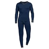 2023 New Y- Herren V-Ausschnitt Enge Zweiteiliger Anzug Nahtlose Grundfarbe Passende Top Hose Anzug Lange Elastische Heimkleidung Sets Suite Krawatte, blau, XXXL