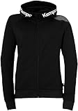 Kempa Damen Kempa Core 26 Jacket Women Damen M dchen Kapuzen Jacke Trainings Jacke Sweatshirt Hoody Pullover mit Kapuze, Schwarz, L EU