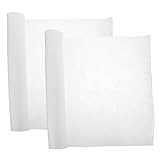 CRILSTYLEO 2 Rollen Ölabsorbierendes Anti-Rauch-Papier Filterpapier für Backofenhauben Dunstabzugshaube Papier küchenpapier abzugshaube filter absorbierendes Papier Öl absorbierend Vlies