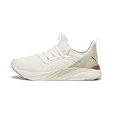 PUMA Damen Softride Sophia 2 WN's Road Running Shoe, Warm White-Desert Dust-Haute Coffee, 36 EU