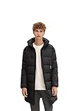 TOM TAILOR Denim Herren Parka 1032430, 29999 - Black, L