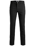 JACK & JONES Herren Slim Jjimarco Jjbowie Sa Hose, Schwarz, 32W / 32L