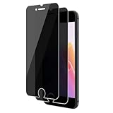 Agedate 2 Stück Sichtschutz Schutzfolie für Panzerglas für iPhone 6/6s/7/8/SE 2020 Schutzglas, Fingerabdruck-ID Anti Spy Panzerfolie für iPhone SE 2020 Displayschutz, Privatsphäre Folie für iPhone 7