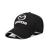 Automobil Baseball Cap,für Mazda CX-30 2019-2023 Baseballmütze Sonnenhut UV-Schutz für Herren und Damen,Baseballkappe, Rennmütze, Reisekappe,A