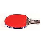 Tischtennis-Set, Ping-Pong-Schläger, Tischtennis-Schläger, Tischtennisschläger, 5-Sterne-Tischtennis-Profi-Carbon-Ping-Pong-Schläger, Schwarz/Rot (Farbe: B2)