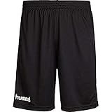 hummel Herren Atmungsaktiv Core Poly Shorts, Black Pr, S