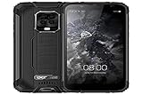 DOOGEE S59 PRO【2021】 Outdoor Handy ohne Vertrag, 10000mAh Akku, Octa Core 4GB+128GB(256GB Externe SD), IP68 Stoßfest Robustes Smartphone, 2W Lautsprecher, 16MP AI Quad-Kamera, DUAL SIM NFC Schwarz