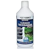 AQUASAN Gartenteich Mulmvec Flüssiger Teichsauger Plus (Teichschlammentferner - Kein mechanisches Absaugen von Schlamm und Mulm mehr notwendig - Nie Wieder Teichschlamm), Inhalt:1 Liter