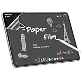 PORRVDP 2 Stück Papier Folie für Samsung Galaxy Tab S6 Lite -Transparente PET Papierfolie Schutzfolie Displayschutz Feel Paper Film zum Schreiben und Zeichnen wie auf Papier