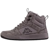 Kappa Shab FUR Unisex Sneaker, Grau, 39 EU