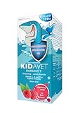 KIDAVET IMMUNITY für Kinder ab 3 Jahren, Lebertran mit Omega 3 Fettsäuren, Vit. C, Zink, Vitamin D3, Sirup 250ml, Abwehrkräfte unterstützen