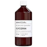 Glycerin 99,5% (1l) - flüssig, palmölfrei, rein pflanzlich