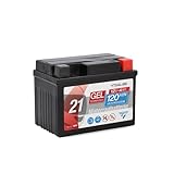 CARTEC Motorradbatterie YTX4L-BS, 4Ah, 70A, Gel Technologie Motorrad-Starter-Batterie, Erstausrüsterqualität, zyklenfest, lagerfähig, wartungsfrei