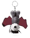 NICI 47866 Schlüsselanhänger Fledermaus Sir Simon 10cm, SCHWARZ