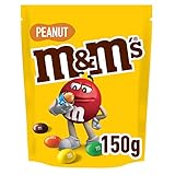 M&M'S | Peanut | Schokolinsen mit Erdnusskern | Schokolade Geschenk | Eine Packung (1 x 150g)