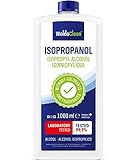 WoldoClean Isopropanol Alkohol 99,9% Reiniger und Entfetter - 1.000ml