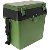 G8DS® Seatbox Sitzbox inklusive Staufächer im Deckel und Schultergurt Karpfenangeln Camping Outdoor