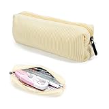 Viechoes mäppchen beige,Federmäppchen Aesthetic,federmäppchen mädchen,mäppchen Teenager,schulmäppchen,schlampermäppchen,federtasche,mäppchen klein,Pencil case Aesthetic für Mädchen Teenager Schule