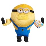 Just Play Illumination Minions Ich - Einfach Unverbesserlich 4 Squooshy Plüsch Mega Dave Kinderspielzeug ab 3 Jahren