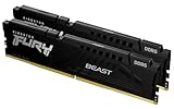 Kingston FURY Beast 32GB 6000MT/s DDR5 CL30 DIMM (Kit mit 2) Schwarz Desktop Gaming Speicher - KF560C30BBK2-32