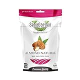 Seba Garden Kalifornische Mandeln roh - ganz natürlich - Druckverschlussbeutel (1kg)