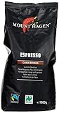 Mount Hagen Bio FT Naturland Espresso, 1kg ganze Bohne