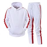 liaddkv Trainingsanzug Herren Hoodie Und Jogginghose 2-Teiliges Set Mit Kapuze Trainingsanzug Set Casual Jogginganzug Kapuze Pullover Stretch Trainingsanzug