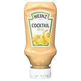 Heinz French Style Cocktail Sauce – Cremig-fruchtige Sauce in Kopfsteherflasche – 1 x 220 ml