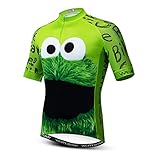 Radtrikot Herren Kurzarm Lustig Fahrradtrikot für Männer Rennrad Trikot Sommer Fahrrad Shirt Cookies Mountainbike Radfahren Trikots Atmungsaktive Radsport Bekleidung