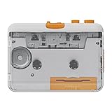 Docooler Tragbare Kassettenspieler - Kassette zu MP3/CD-Recorder über USB Kompatibel mit Laptops und PC, 218SP Cassette Tape-to-MP3 Converter Recorder via PC Cassette Tape Player mit Kopfhörer