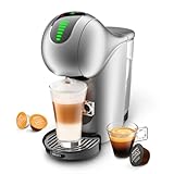 Nescafé Dolce Gusto Krups Genio S Touch KP440E10 Kaffeemaschine für Espresso und andere Getränke in Kapseln, automatisch, 8 l, Silber