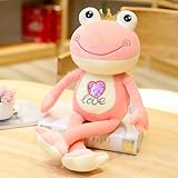 QhBdjx Kawaii Frosch Plüsch Tier Plüsch Spielzeug Cartoon Niedlicher Frosch Niedliches Plüschtier Tier Mädchen Freundin Geschenk Geburtstag 35cm 2