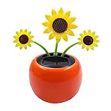 Solar Wackelblume Wackelblume Solarblume Solar Wackelblume Blume,Solar Wackelfigur,Solar Tanzende Blume Solarblume Wackelfigur Wackelblume Solar Solarbetriebene Wackelblume Für Auto Haus Oder Büro