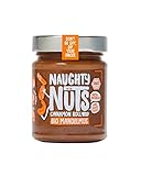 NAUGHTY NUTS Bio Mandelmus Cinnamon Roll | Mit Mandeln & Zimt | 100% Natürlich & Vegan | Ohne Palmöl & Zucker | Ideal Als Topping Für Müsli | 250g