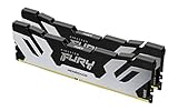 Kingston Fury Renegade DDR5 Silber/Schwarz XMP 48GB 8400MT/s CL40 CUDIMM Desktop Gaming Speicher (Kit mit 2) - KF584CU40RSK2-48