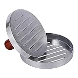 Yukaiwn Hamburgerpresse, Antihaft Burger Presse, Hamburger Maker, Burger Pattie Presse, Hamburger Patty Maker Form Fleisch Patty Presse aus Aluminium für BBQ Grill Patties Hamburger, Φ11,5 cm